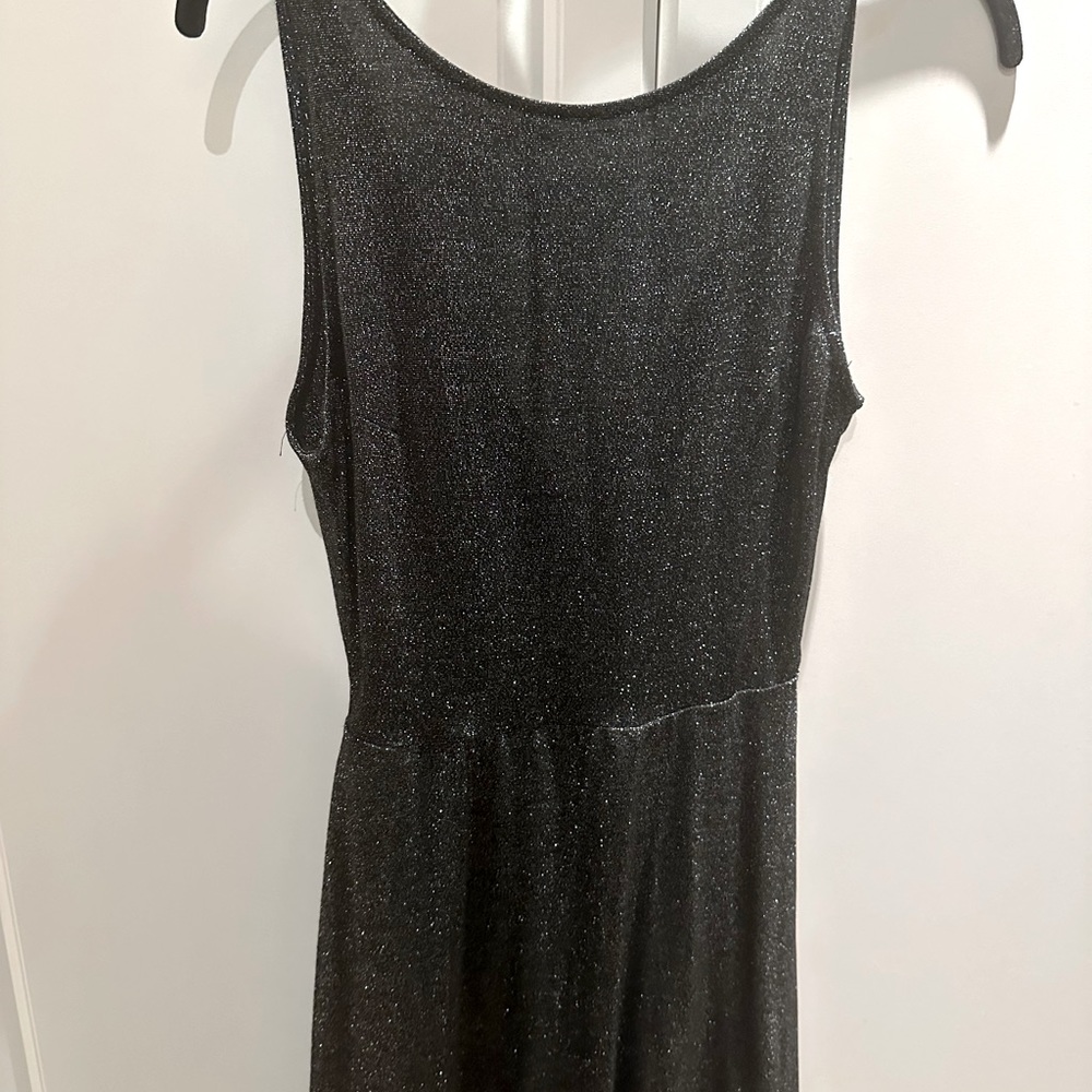H&M Divided Black Shimmer Dress